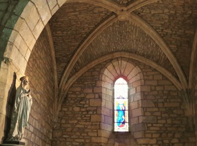 DÃ©tail Ã‰glise Ste Catherine - CARLUX (FRANCE)