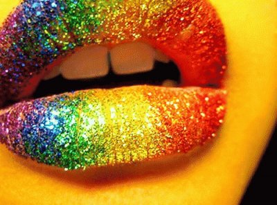 Lips With glitter