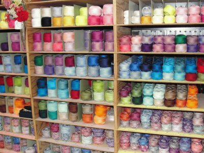 Colorful Perle Cotton Threads