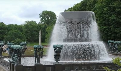 Fountain at Sculpture Park 2.