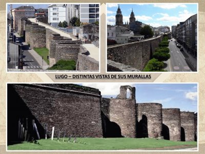 LUGO â€“ DISTINTAS VISTAS DE SUS MURALLAS