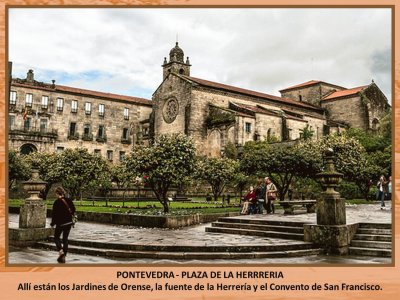 PONTEVEDRA - PLAZA DE LA HERRRERIA