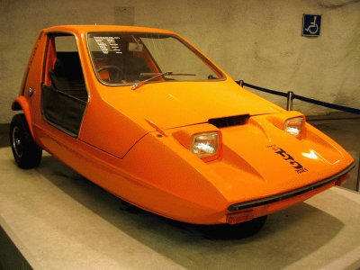 Auto 1970 Bond Bug Three Wheeler