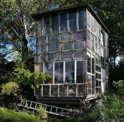 Glass House in Freetown Christiana Norway