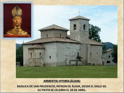 ARMENTIA-VITORIA (ÃLAVA)- SAN PRUDENCIO, SU PATRON