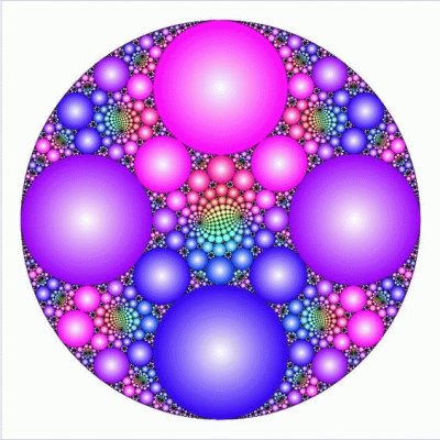 Pink and Purple Circle