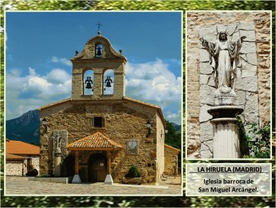 LA HIRUELA (MADRID) - IGLESIA DE S MIGUEL ARCÃNGEL