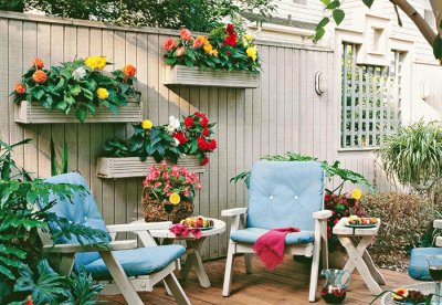 Cute Little Patio Garden Area