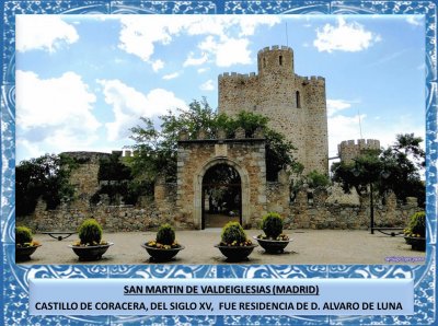 SAN MARTIN DE VALDEIGLESIAS (MADRID) - CASTILLO