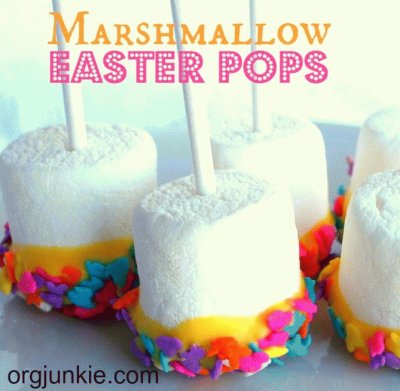 Marsh Mellow Easter Pops