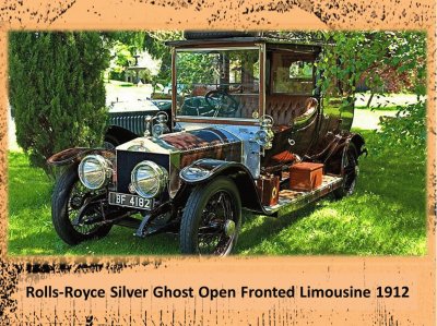 Rolls-Royce Silver Ghost Open Fronted Limousine 19