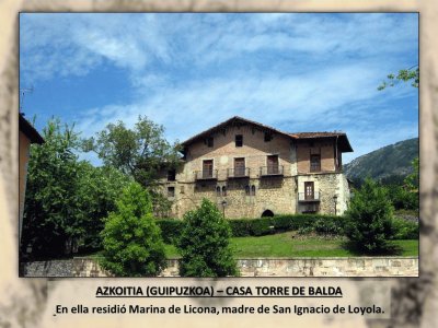 AZKOITIA (GUIPUZKOA) â€“ CASA TORRE DE BALDA