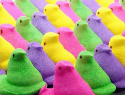 Colorful Easter Peeps