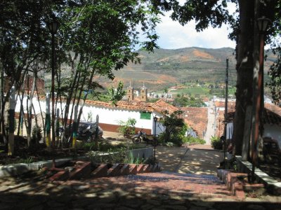 Vista del pueblo desde el camposanto