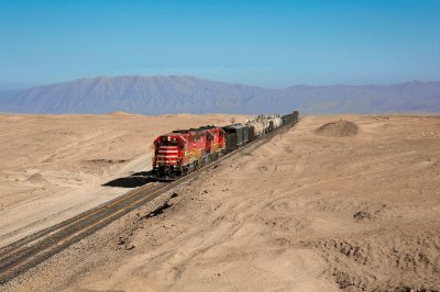 Locomotiva em terras Peruanas