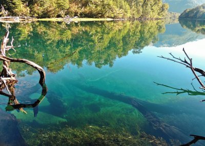 Lago MenÃ©ndez. Chubut. Argentina