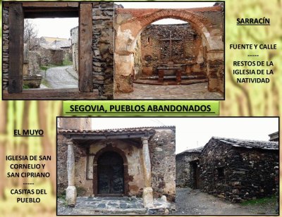 SEGOVIA, PUEBLOS ABANDONADOS