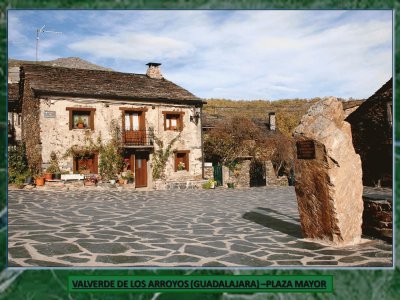 VALVERDE DE LOS ARROYOS (GUADALAJARA) â€“ PLAZA MAYOR