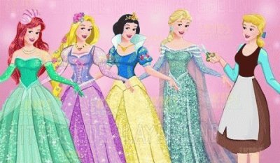 Ariel Rapunzel SnowWhite Elsa Cinderella