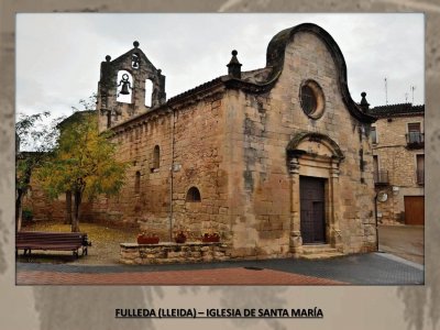 FULLEDA (LLEIDA) â€“ IGLESIA DE SANTA MARÃA