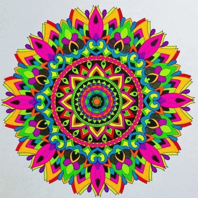 Colored Mandala