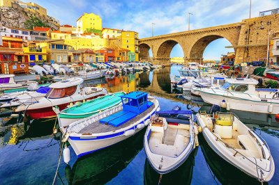 France  Houses Motorboat