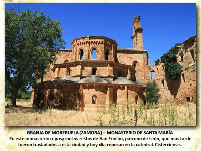 GRANJA DE MORERUELA (ZAMORA)- MONASTERIO STA.MARIA