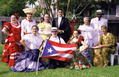 Estampa musicos boricuas