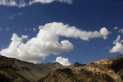 en la cima de los andes