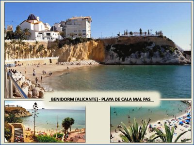 BENIDORM (ALICANTE) - PLAYA DE CALA MAL PAS