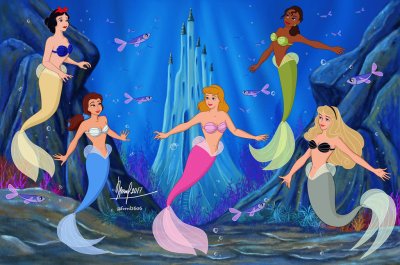 princesas sirenas