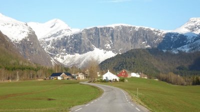 Norwegian village