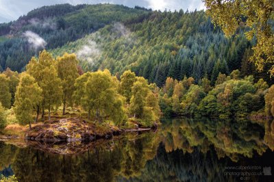 Early Autumn Loch Tummel Scotland