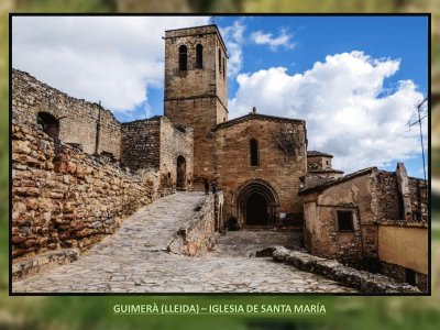 GUIMERÃ€ (LLEIDA) â€“ IGLESIA DE SANTA MARÃA