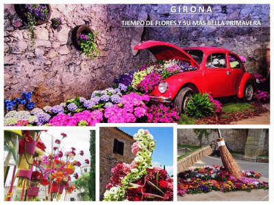 GIRONA - TIEMPO DE FLORES Y BELLA PRIMAVERA