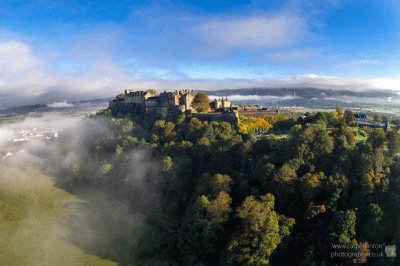 Stirling Castle from the air