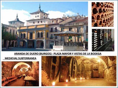 ARANDA DE DUERO (BURGOS) - PL. MAYOR Y BODEGA