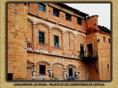 CASALARREINA  (LA RIOJA) â€“ PALACIO CONDESTABLES