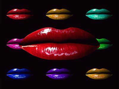 Labios, Arco Iris,