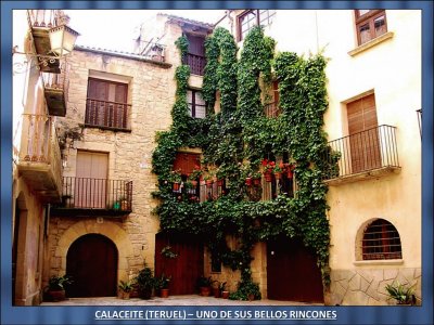 CALACEITE (TERUEL) â€“ UNO DE SUS BELLOS RINCONES