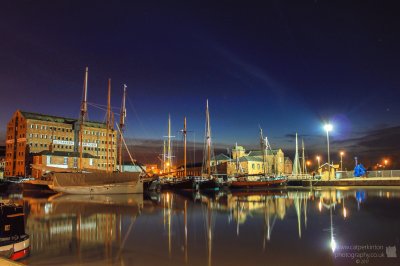 Gloucester Docks Night