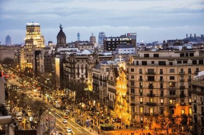 Barcelona(Paseo de Gracia)