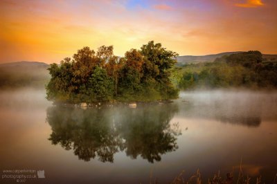 Misty sunrise Banton Loch