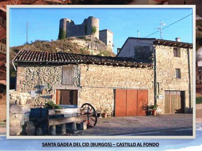 SANTA GADÃ‰A DEL CID (BURGOS) â€“ CASTILLO AL FONDO