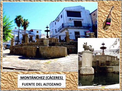 MONTÃNCHEZ (CÃCERES)   FUENTE DEL ALTOZANO