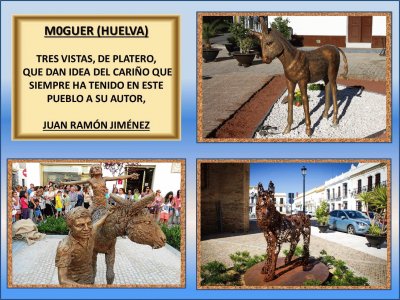 MOGUER (HUELVA) - PLATERO PROTAGONISTA