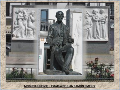 MOGUER (HUELVA) â€“ ESTATUA DE JUAN RAMÃ“N JIMÃ‰NEZ