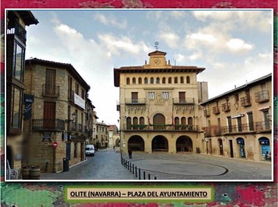 OLITE (NAVARRA) â€“ PLAZA DEL AYUNTAMIENTO