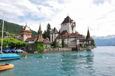 Castillo de Oberhofen Suiza