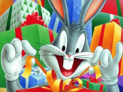 Bugs Bunny feliz